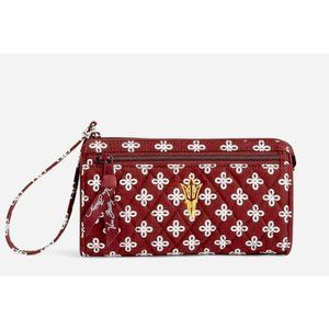 NWT Vera Bradley Collegiate Collection Front Zip Wristlet - Arizona State